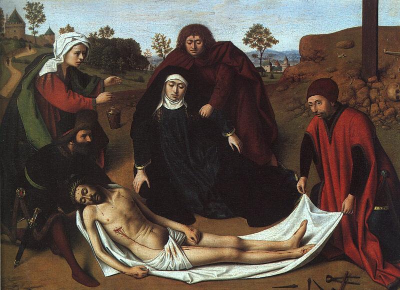 CHRISTUS, Petrus The Lamentation hin